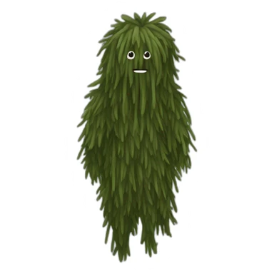 Ghillie suit sticker
