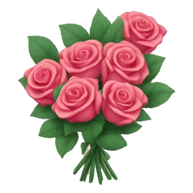 Big roses bouquet  sticker