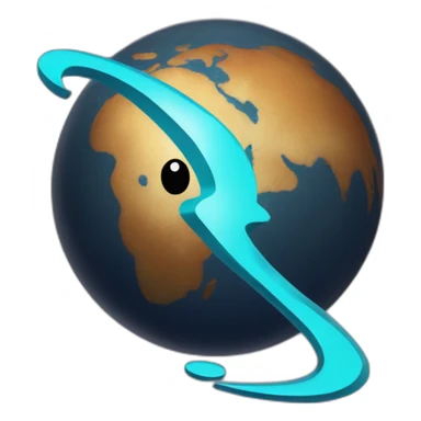 planet mercury with a question mark over sticker