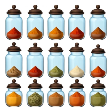 Spice Jar Collections sticker
