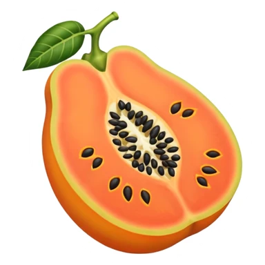 Papaya sticker