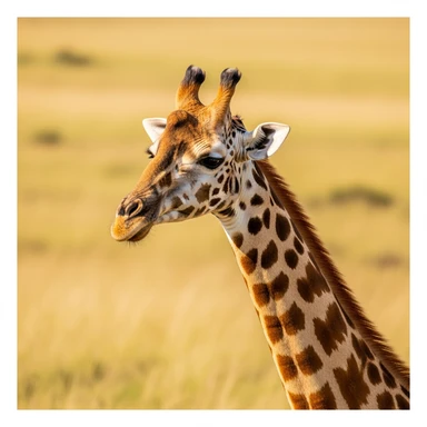 Giraffe sticker