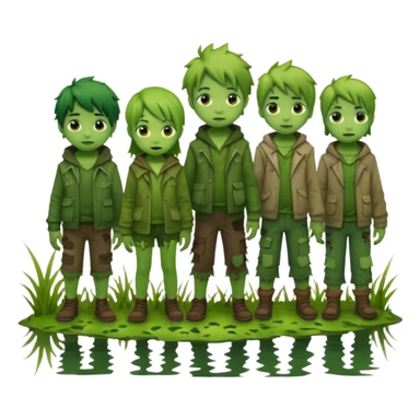 Children of shrek sticker