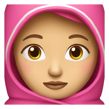 pink matryoshka sticker