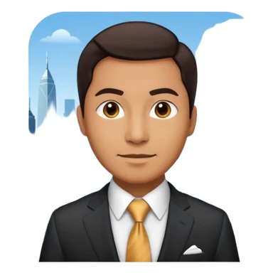 thirty-year-old financial investor, Malaysian, involved in multiple real estate and business ventures in Manhattan and the Middle East. sticker