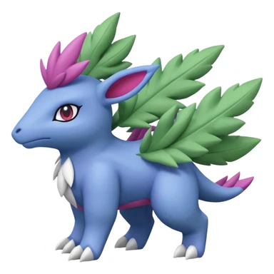 Mezprit-Shaymin-Palkia-Pokémon, full body sticker