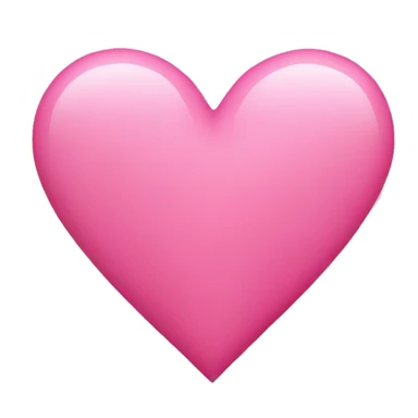 Pink heart sticker