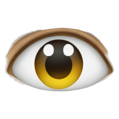 Watery eyes heart cheeks  sticker