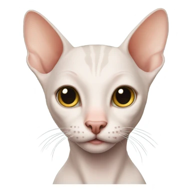 Hairless cat sticker