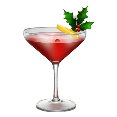 Christmas cocktail  sticker
