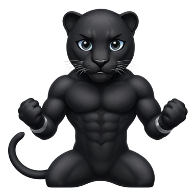 Pantera negra sticker