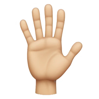 Mickey Mouse hand sticker