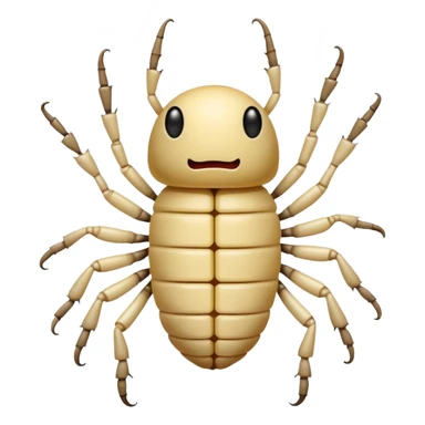 maggot claws and legs sticker