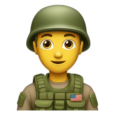 Army-boy sticker