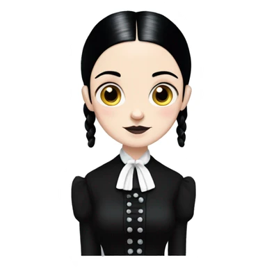 Wednesday Addams Family Thing Hand  sticker