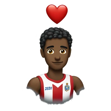 Corazón negro partido en dos  sticker