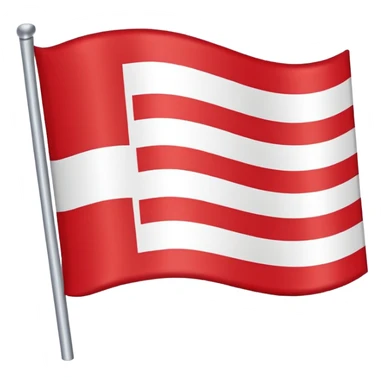 Belarus flag, waving emoji style sticker
