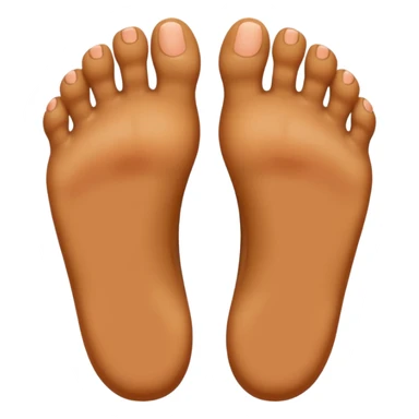 Sole feet sticker