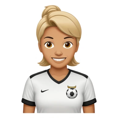 Buck tooth soccer mom sticker