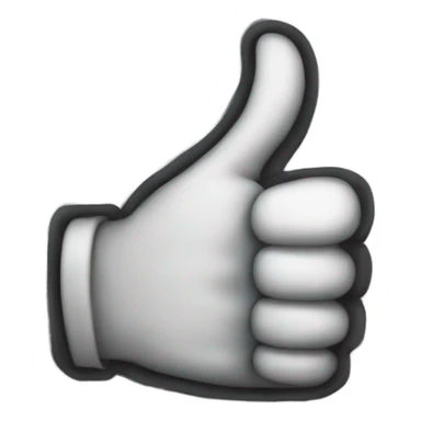 huge thumbs up infinity sticker
