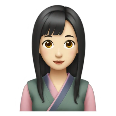 Jurina（Japanese Girl） sticker