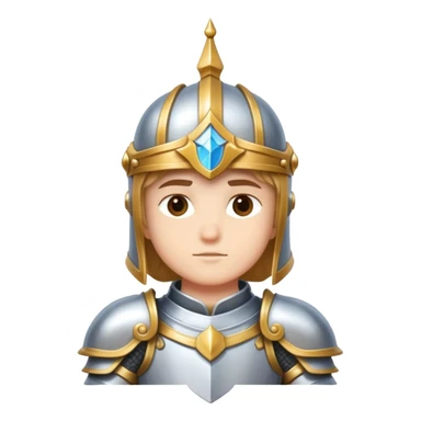 Small Paladin sticker