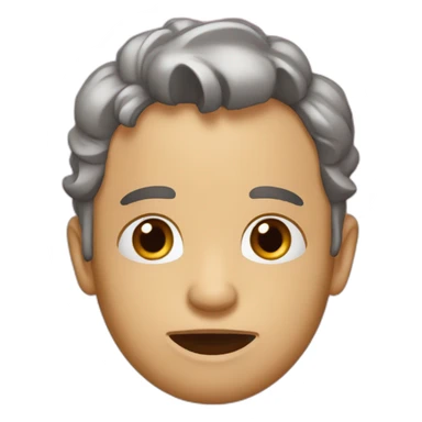 Mathis qui ferme sa bouche sticker