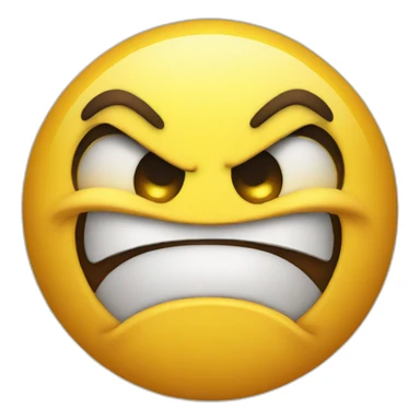 angry smiley sticker