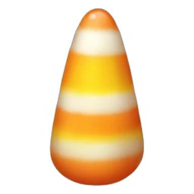 candy corn sticker
