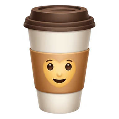 coffee take away cup sticker