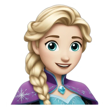 Anna princess frozen sticker