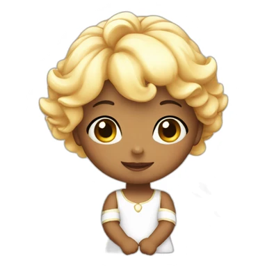 little Angel cute  sticker