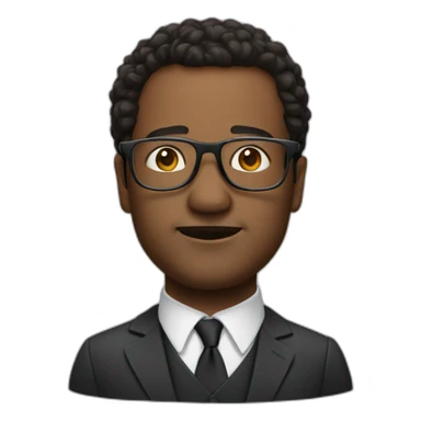 Richard Hendricks with glasses sticker