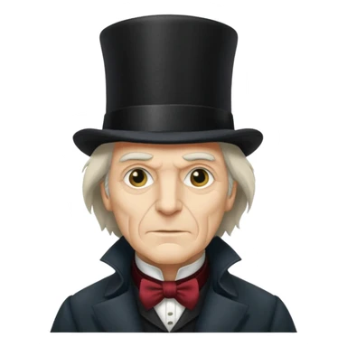 Scrooge sticker