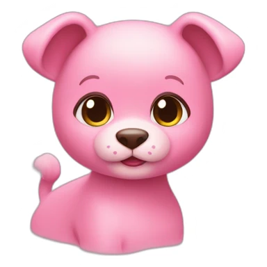 🧸 couleur rose  sticker