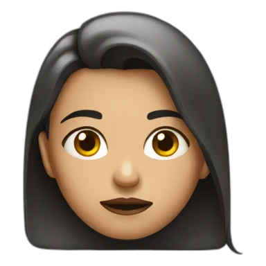 disappointed birthday girl sticker