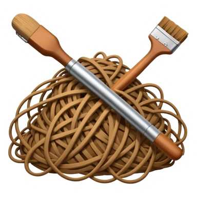 Busting brush  sticker