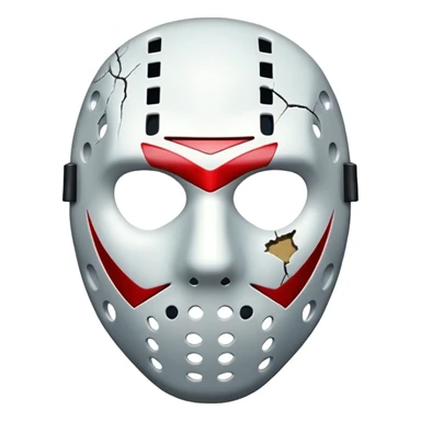 jason mask  sticker