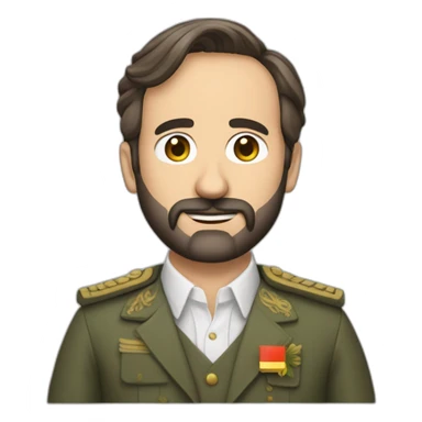 Santiago Abascal saludo romano sticker