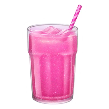 Pink Gatorade with glitter  sticker