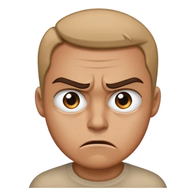 Sad and angry  sticker