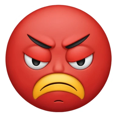 ‘Sleepy angry emoji with attitude’.” sticker