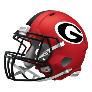 Georgia bulldogs helmet sticker