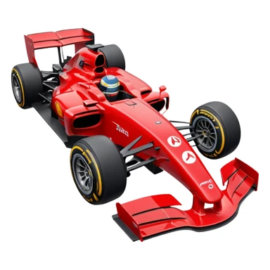 RedAmg f1 sticker