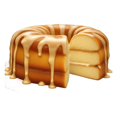 Honey bun cake sticker