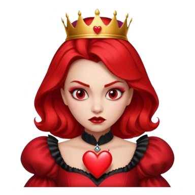 Red Queen from Alice in Wonderland movie sticker