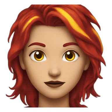 dark phoenix sticker