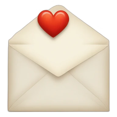 Lettre i avec un coeur sur le point sticker