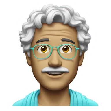 Vaporwave man  sticker