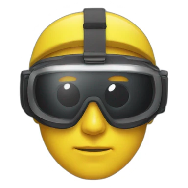 Cyclops visor sticker